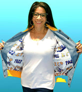 SGRho 1922 Denim Bomber Jacket